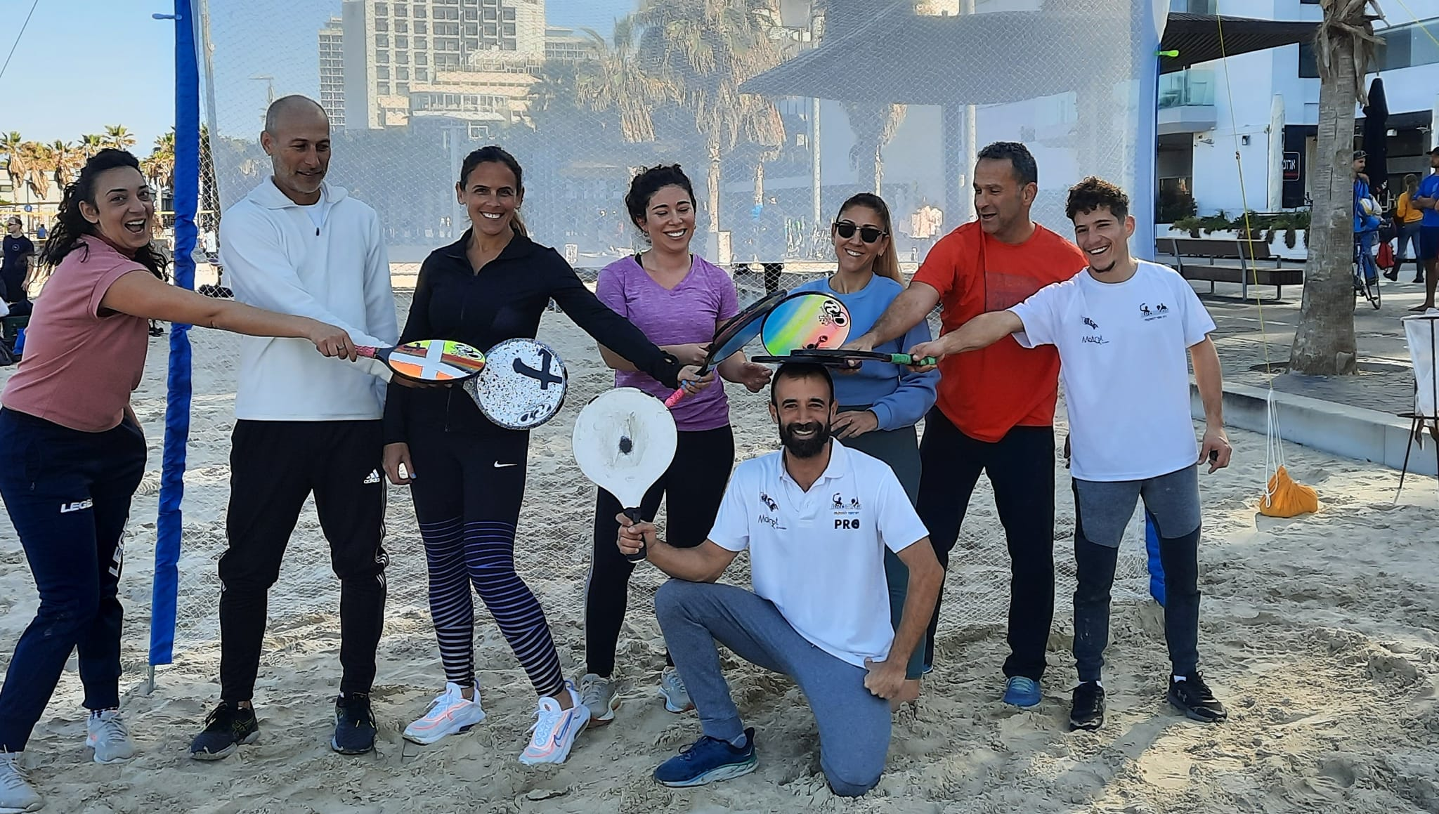 אימון מטקות זוגי